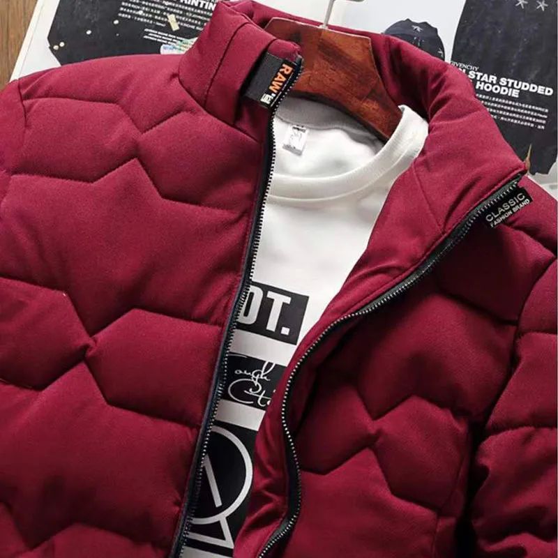 New Winter Warm Coats Jacket Long Sleeve Cotton-padded Jacke - 图3