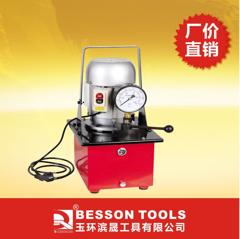 Besson Tools 液压电动泵浦脚踏式电磁阀液压油泵站油压机脚踩踏手扳超高压油泵_虎窝淘