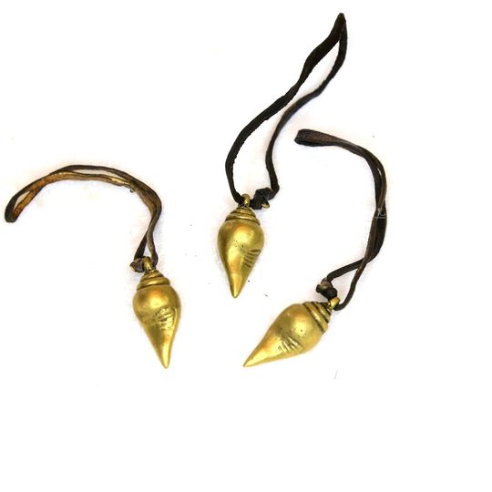 Nepali prayer pendant accessories small pendant pure copper small conch