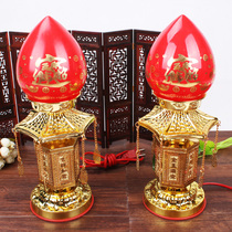 High-end electric goods to be made with treasure Poo lamp Caix god used lamp Buddha lamp for electric wax extravaganza for lamp candle holders