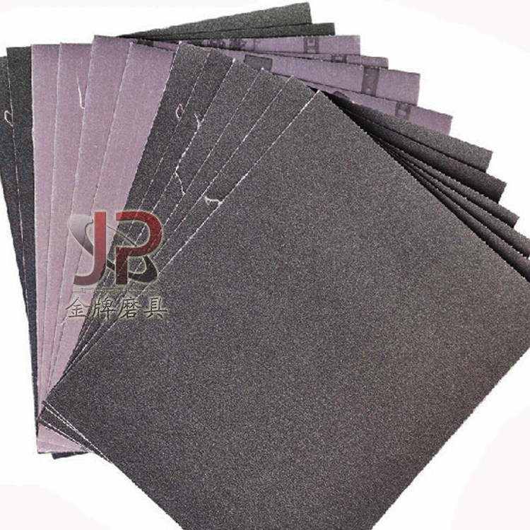 Shanghai Flywheel Iron Sandpaper Iron Sand Cloth Metal Polishing Sandpaper Sand Skin Semi-Resin Alumina Sand Cloth Free Shipping