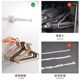 Clothes hanger storage artifact retractable hanger
