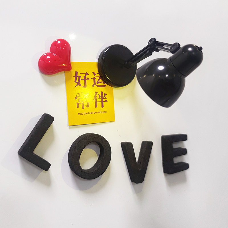 Brandland白板装饰磁贴eva字母组合英文单词冰箱贴带磁力小台灯黑板配件磁粒套装创意发光留言板氛围感磁贴,淘宝优惠券,粉丝福利购,淘宝优惠卷