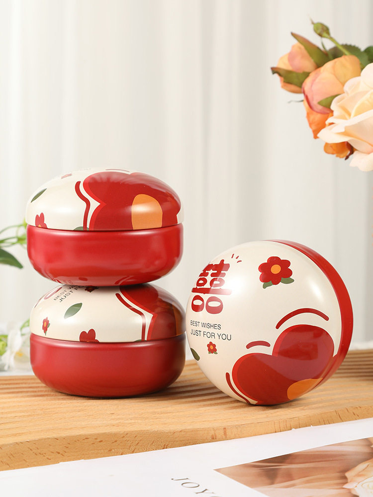 马口铁结婚糖果盒子2023新款结婚礼盒婚庆婚礼喜糖盒子包装盒空盒