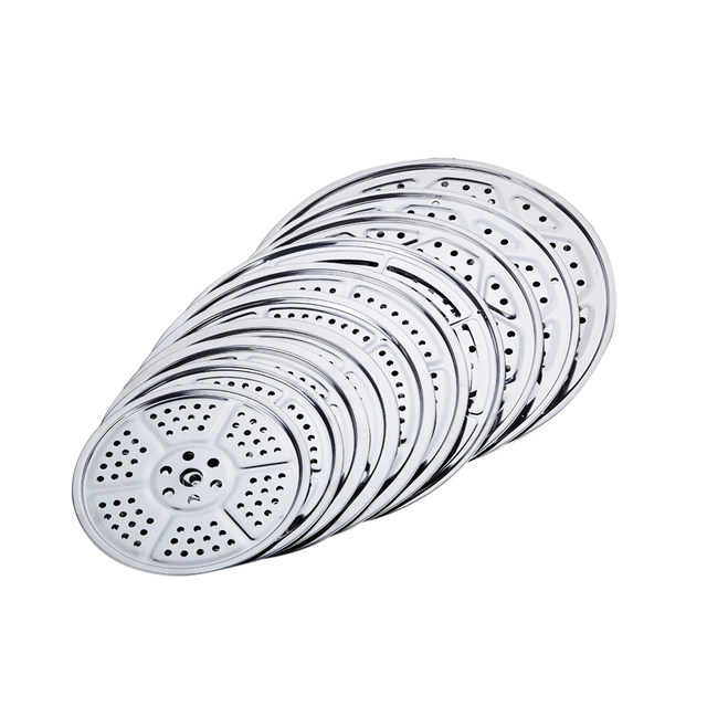 Cage iron pot stainless steel steaming tray anti-paste grate
