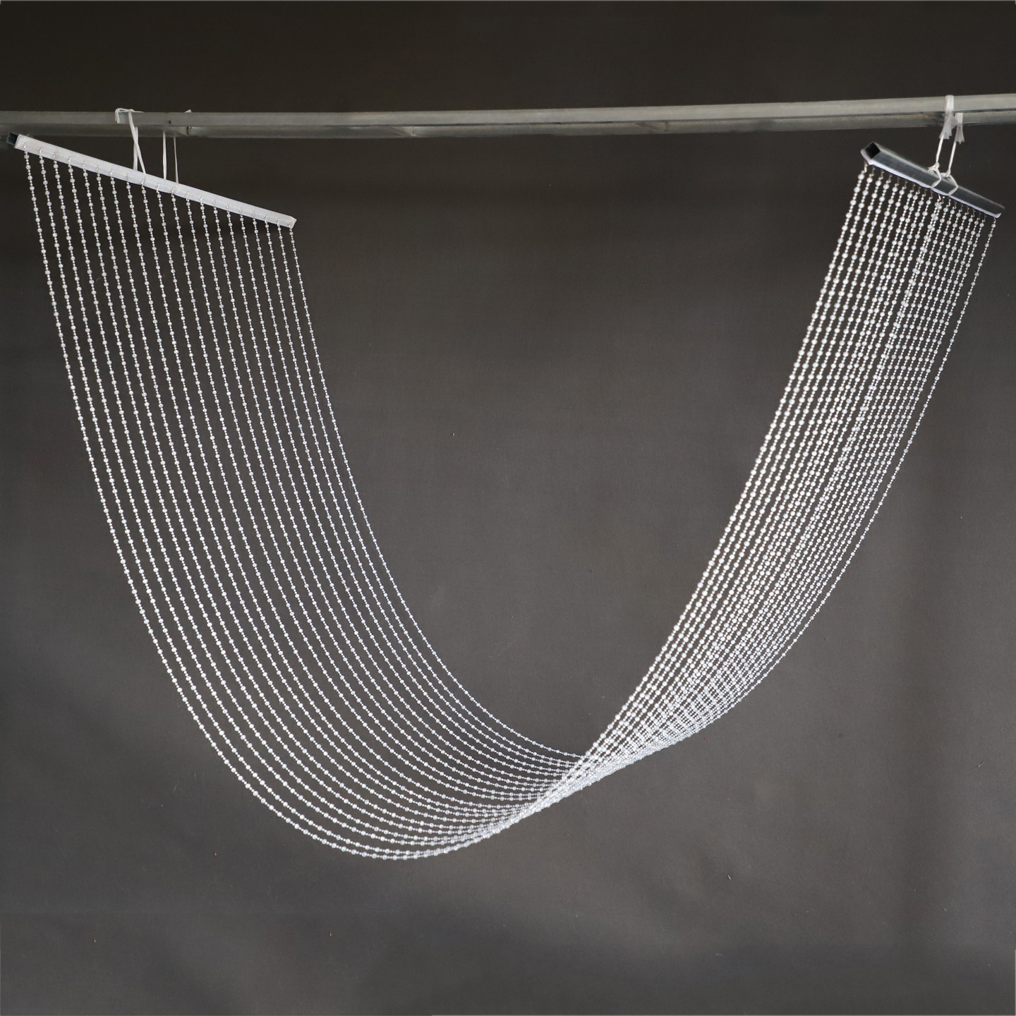 婚庆亚克力水晶珠帘波浪吊顶韩式地球珠水晶婚礼舞台背景吊顶布置,淘宝优惠券,粉丝福利购,淘宝优惠卷