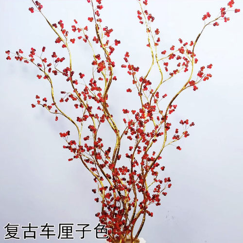 曲柳杆丝网花丝袜花diy制作材料落地曲杆花杆1.4米 - 图3
