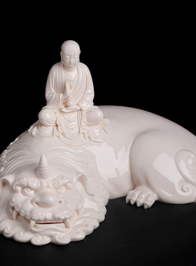 速发听玉堂郑瓷大愿谛戴地藏菩萨佛像地藏王像省级大师陶建忠收藏