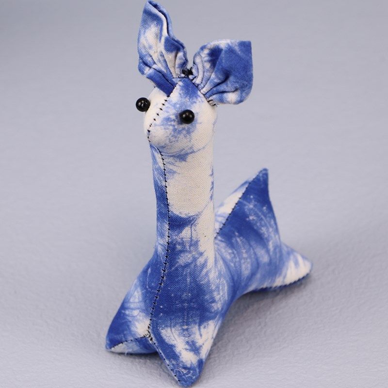 速发批  发云南大小白族手工扎染理鹿布艺玩偶儿伴玩具动物摆件童,淘宝优惠券,粉丝福利购,淘宝优惠卷