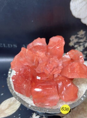 天然西瓜晶创意手作桌面摆件