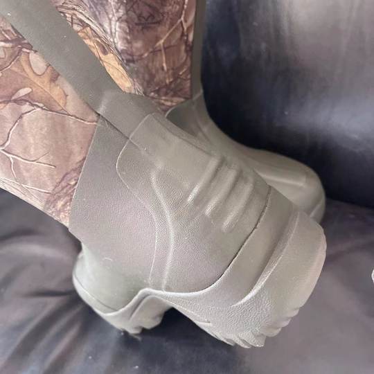 Мужские большие размеры с короткими трубками, внешняя торговля плюс толстые резиновые резиновые сапоги