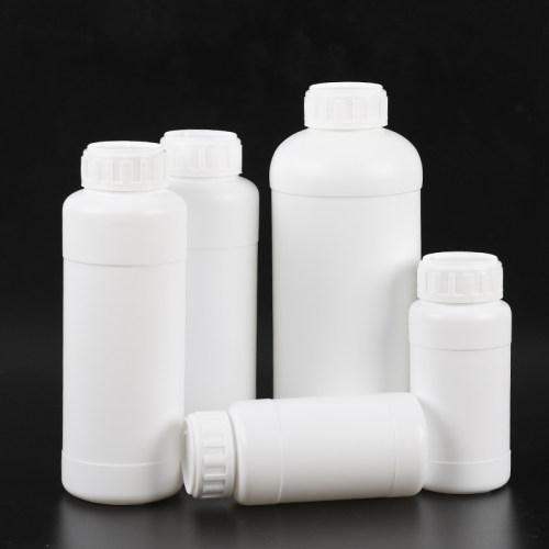 加厚HDPE100ml塑料瓶液体瓶500ml化工试剂瓶1L有机溶剂饵料分装瓶 - 图3