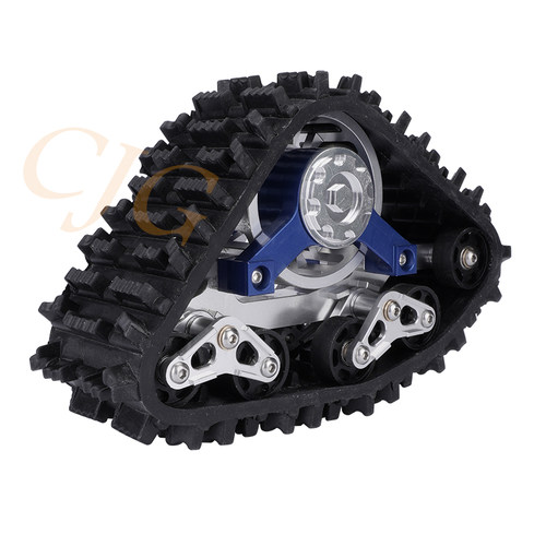 1/10攀爬车配件Predator履带雪地轮SCX10 90018幽灵Traxxas TRX4 - 图2