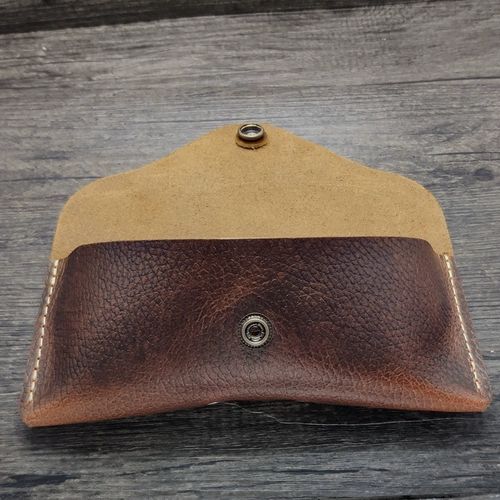 Портативные высококлассные кожаные ретро солнцезащитные очки ручной работы на солнечной энергии, из натуральной кожи, воловья кожа