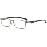 Чистый титановый миопия очки мужчины имеют степень