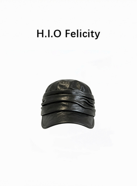 【张琪JIEJI】HIO Felicity 小月龄头层羊皮帽子BL62137