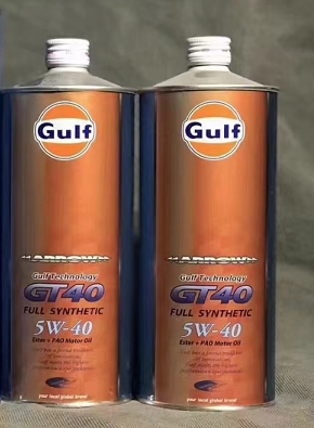 拍下备注粘度日本海湾GULF GT竞技全合成机油0W20 0W30 5W40 1L装-图2