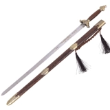 Тай Чи Меч из нержавеющей стали мужского пола женских боевых искусств Меч наполовину мягкий меча фитнеса Меч утренний меч Агент Меч Меч