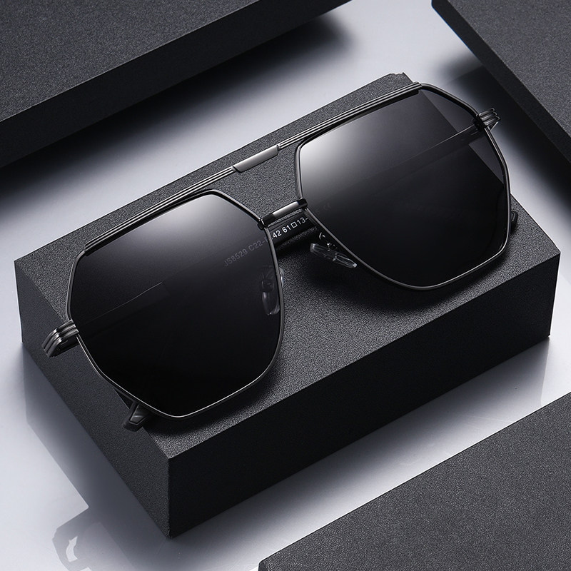 有度数太阳镜男士开车司机紫外线潮 艾迪恩太阳眼镜