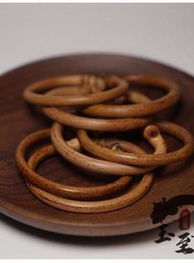 至尊野生山南木饰品鸡血藤手镯