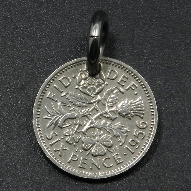 British pendant vintage coin necklace pendant jewelry
