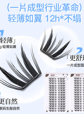 小信子假睫毛睫毛书自然新手卷翘