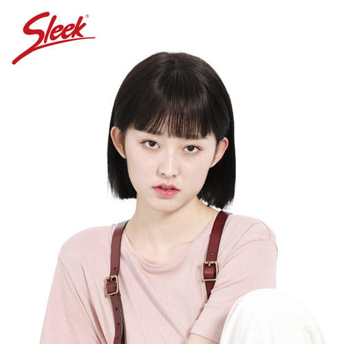 sleek假发女短发超a漫画齐刘海波波头全真发蓬松自然网红气质发套 - 图3
