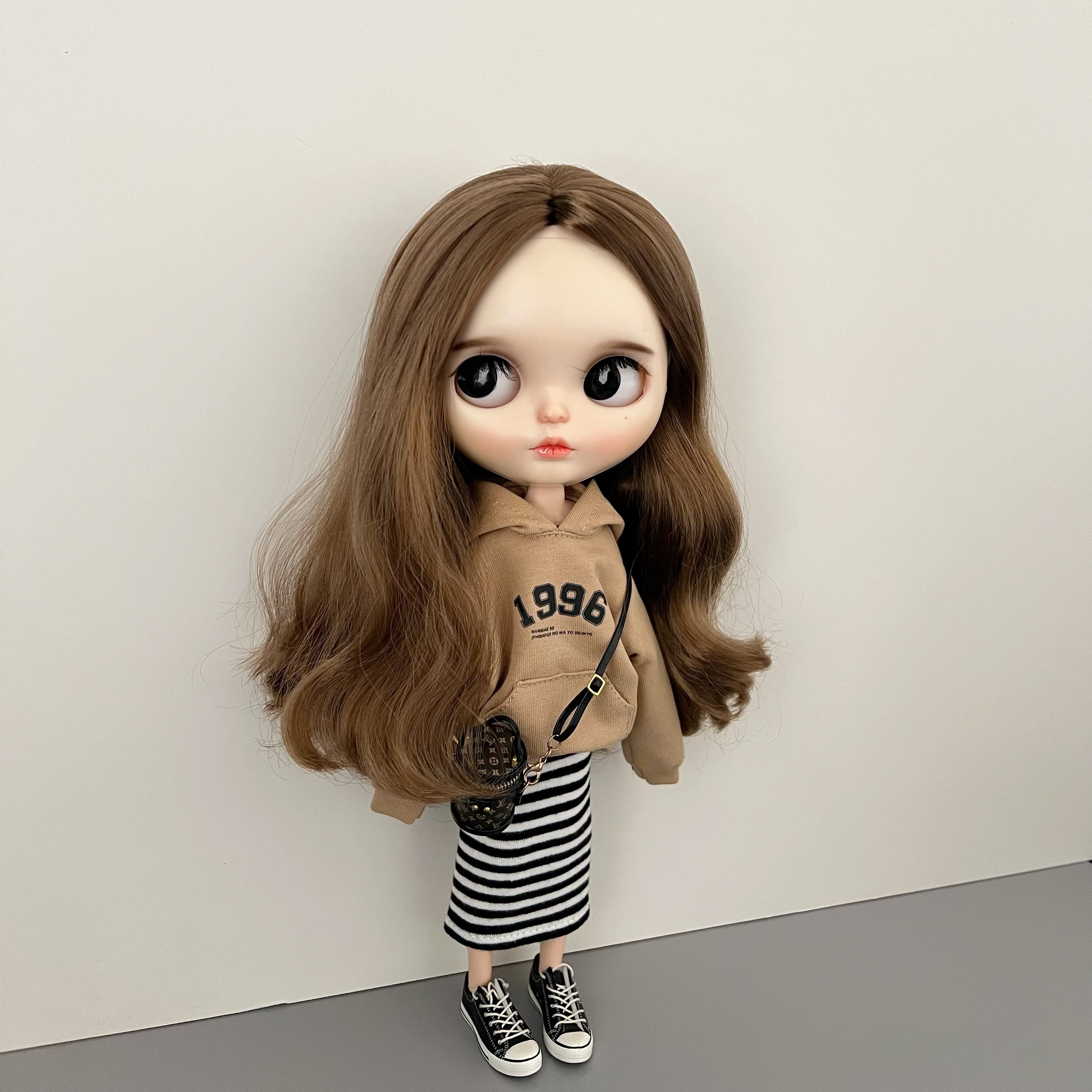 小布blythe娃衣ob24 bjd小六 azone pp fr换装娃娃衣服美拉德卫衣,淘宝优惠券,粉丝福利购,淘宝优惠卷