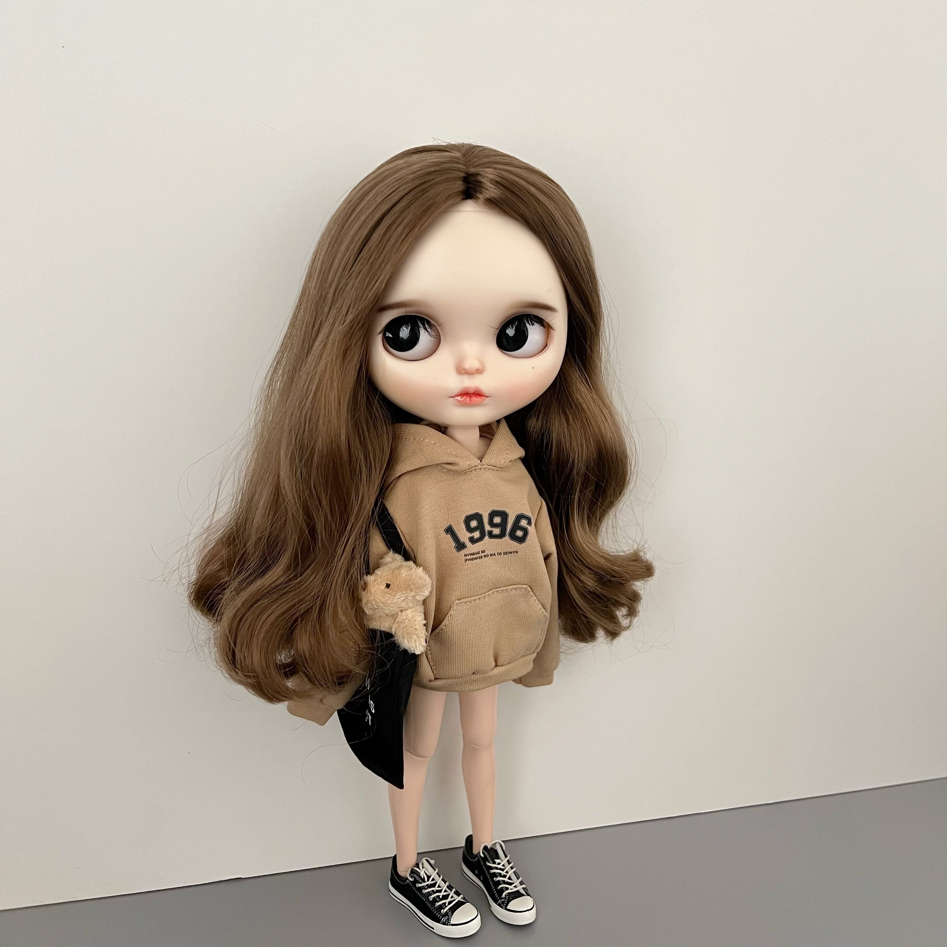 小布blythe娃衣ob24 bjd小六 azone pp fr换装娃娃衣服美拉德卫衣,淘宝优惠券,粉丝福利购,淘宝优惠卷