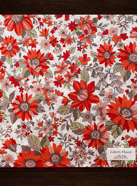 LIBERTYFLOWER日本制造45cm手帕