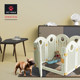 Bichon Frize dog cage railing dog cage small dog