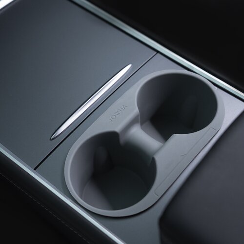 特友（TEYOU）适用特斯拉Model3/Y车载水杯架中控扶手槽硅胶JOWUA - 图2