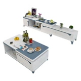 Hyundai Simple Piano Lacquer Coffee Theck Высокий комбинация скандинавская небольшая квартира гостиная Домохозяйство Стекло из закаленного стеклянного чая