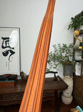 孙善升檀木加长龙骨棍按摩穴位刮痧疏通经络