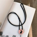 Силиконовый мобильный телефон, мультяшный ремешок, брендовый креативный USB-флеш-накопитель для ключей, подвеска, универсальные эластичные прочные вожжи поводок