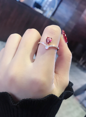 夸张日韩百搭大气潮人时装戒指