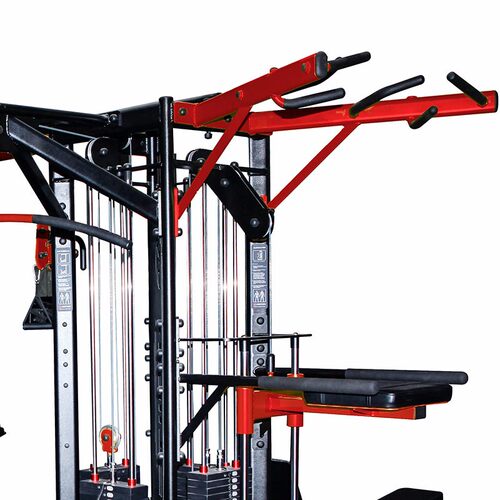 军霞JX-3050八人站位商用综合力量训练组合健身房多功能运动器材 - 图0