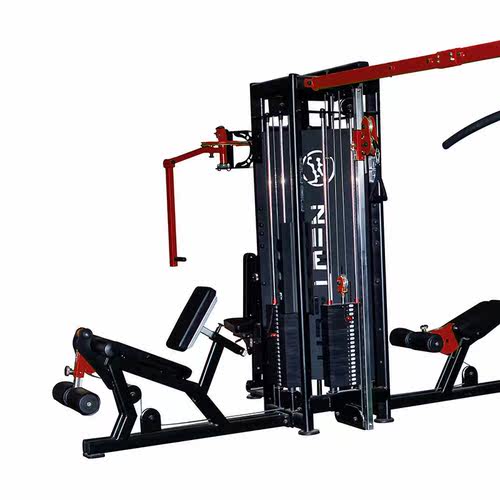 军霞JX-3050八人站位商用综合力量训练组合健身房多功能运动器材 - 图1