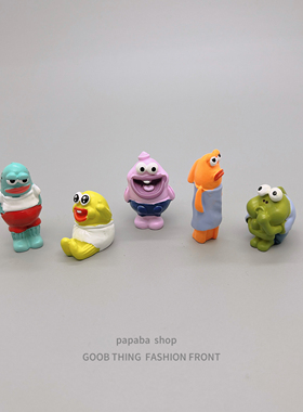 可爱海绵宝宝治愈车载桌面小摆件