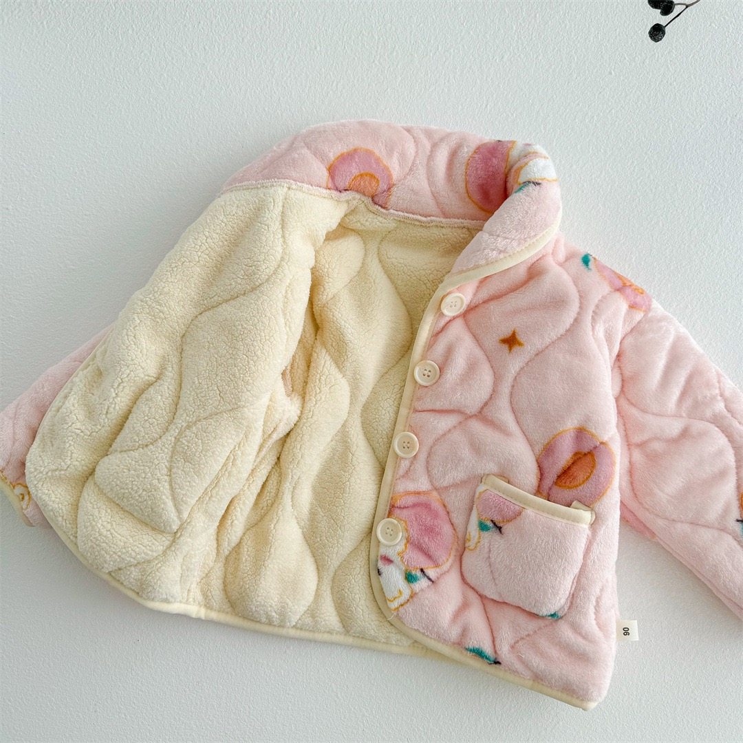 儿童三层夹棉睡衣冬季男童女孩加厚法兰绒套装宝宝加绒保暖家居服,淘宝优惠券,粉丝福利购,淘宝优惠卷