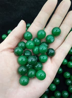清库存微瑕玛瑙散珠diy手工串珠编织水晶手链手串材料多色12MM珠