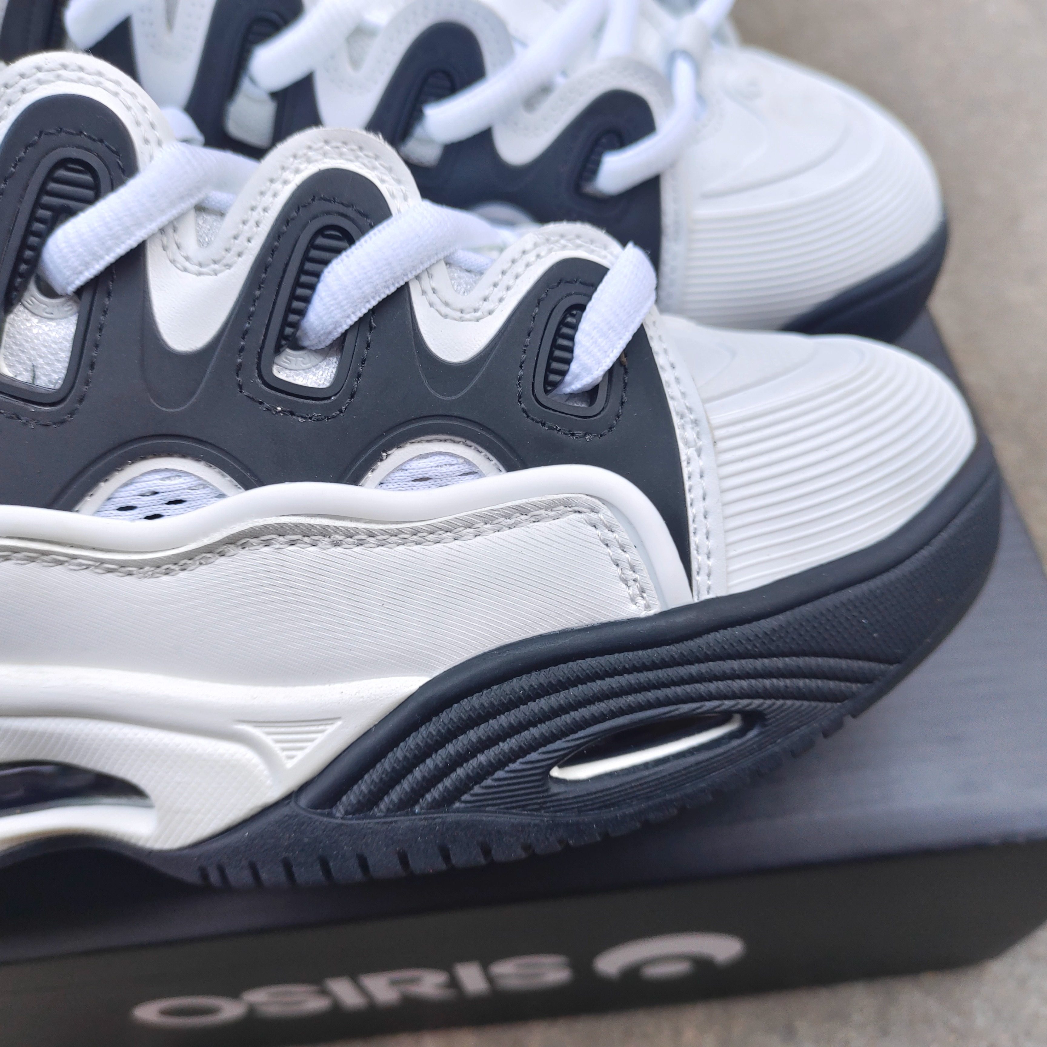 熊猫色OsirisD3面包鞋全气垫街舞3M反光耐磨低帮滑板鞋胖胖增高鞋,淘宝优惠券,粉丝福利购,淘宝优惠卷