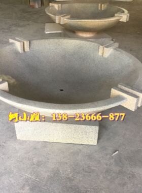 玻璃钢效果花盆模型砂岩大理石
