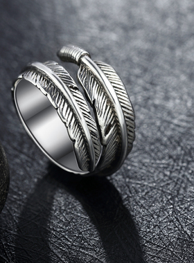 天使之愿925银开口羽毛高桥吾郎