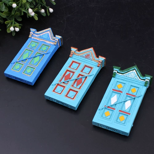 Сувенир, этнический магнит на холодильник, этнические музыкальные инструменты, бубен, подарок на день рождения