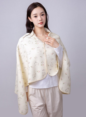 月子披肩秋冬季孕妇产后护肩11月份防风保暖哺乳喂奶斗篷产妇披风