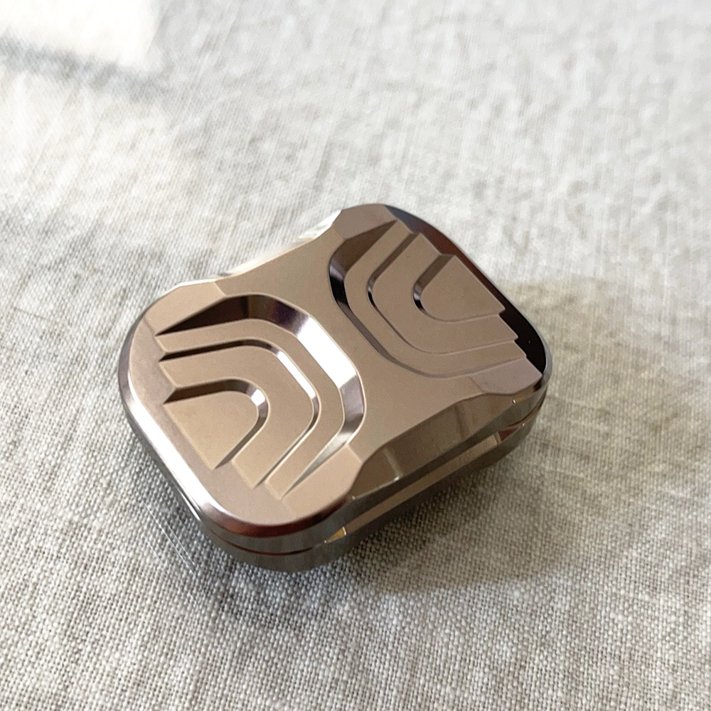 Magnus款复刻推牌钛合金啪啪币螃蟹八方来财Crab磁力解压EDC玩具 - 图2