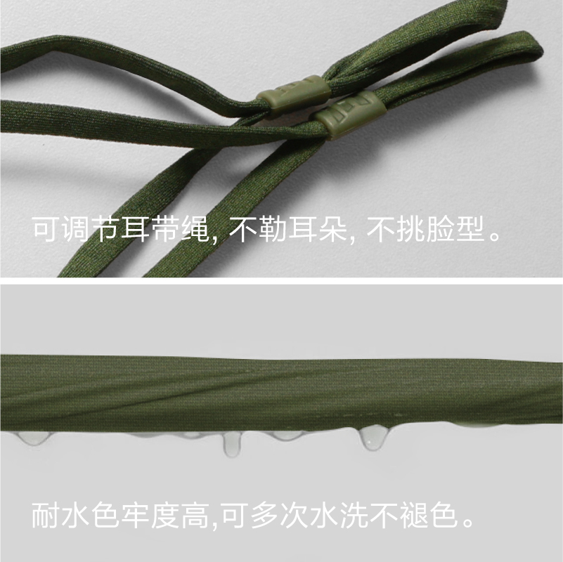 防晒口罩女防紫外线女夏季新款高颜值冰丝面罩透气遮阳立体小脸