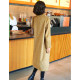 Difenlujia Wool Double-sided Wool Korean Style Long Hair Coat