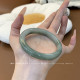 New Chinese style floating flower jade bracelet